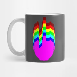 Rainbow Hawk Mug